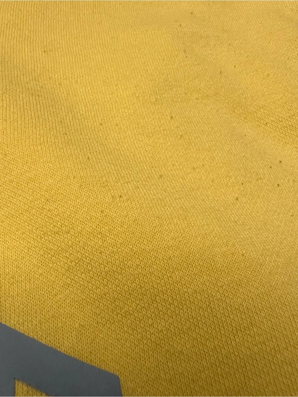 Polo Ralph Lauren Hoodie Mens Size XL Yellow 1967 Drawstring Cotton Blend